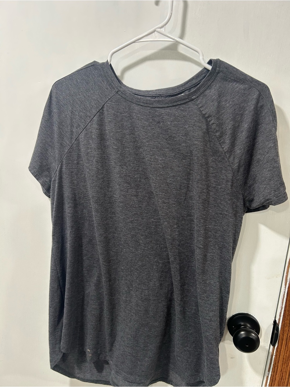 Avia Women's Dark Charcoal Short Sleeve Tee